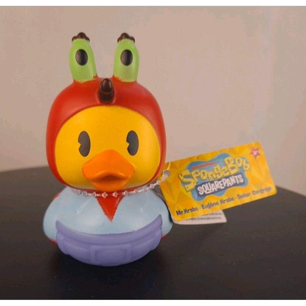 Nickelodeon SpongeBob Mr. Krabs 2.75" Duckalooz Rubber Duck